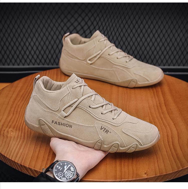 Men's Breathable Summer Work Shoes - Non-Slip Casual Sneakers for Construction Sites