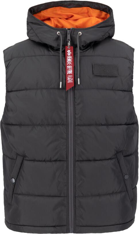 

Зимняя куртка Alpha Industries Hooded Puffer Vest (118110) greyblack L