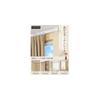 Mizukiori Double Curtain Rail, Flexible, 5m, for Bay Windows, Ceiling Mounting, Car, Bedroom, and