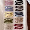 Colorful Acetate Hair Clip for Women 2025 - Simple Side Ear and Bang Clips, Wispy BB Hair Accessories