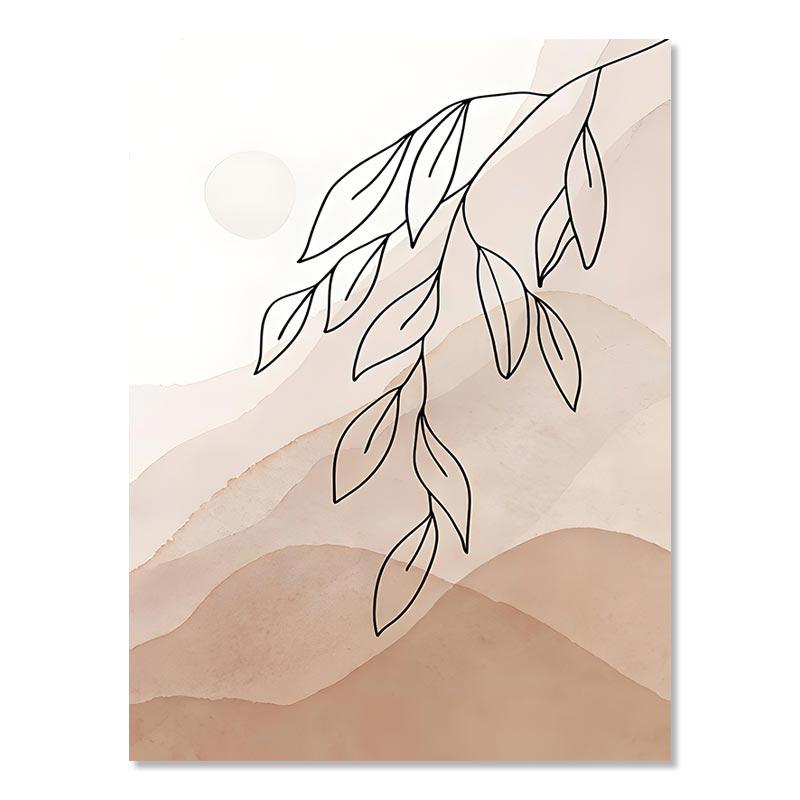 Moroccan Modern Scenery Canvas Painting Islamic Poster Wall Art Picture Bedroom Decoration Mosque Flower Print For Home Decor