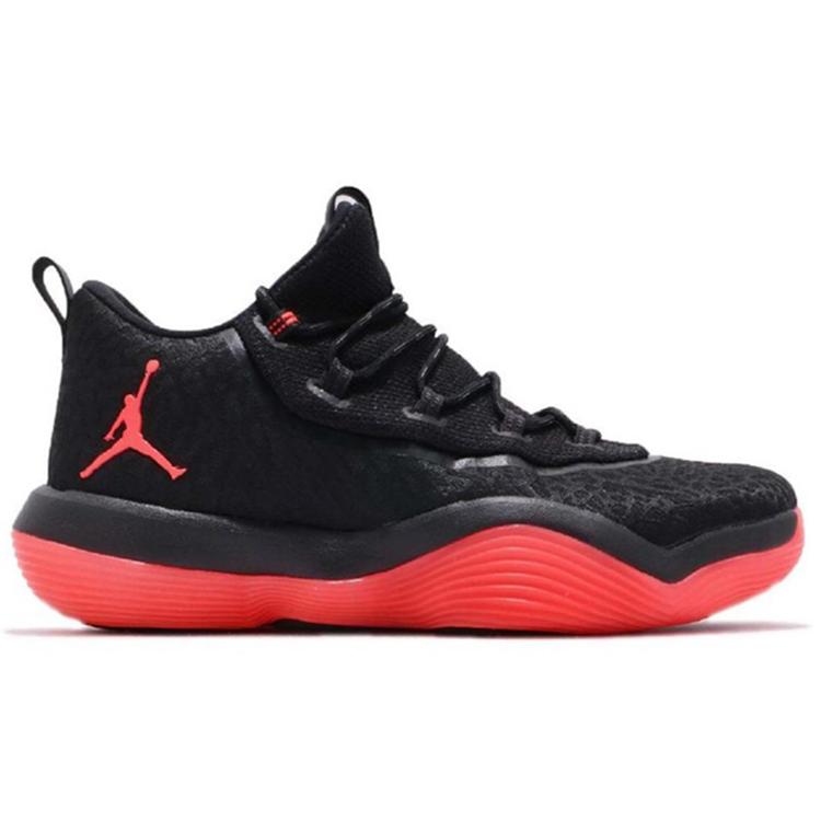 Air Jordan Super Fly Low 'Black Infrared' (Unisex) Basketball Shoes AJ2664 023