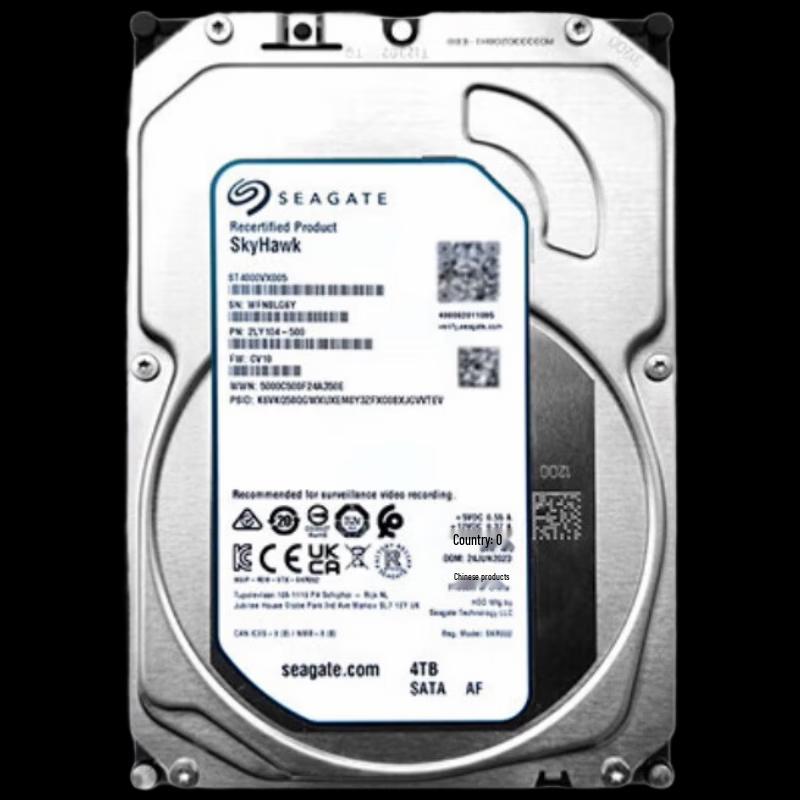 Seagate SkyHawk 4TB Surveillance Hard Drive