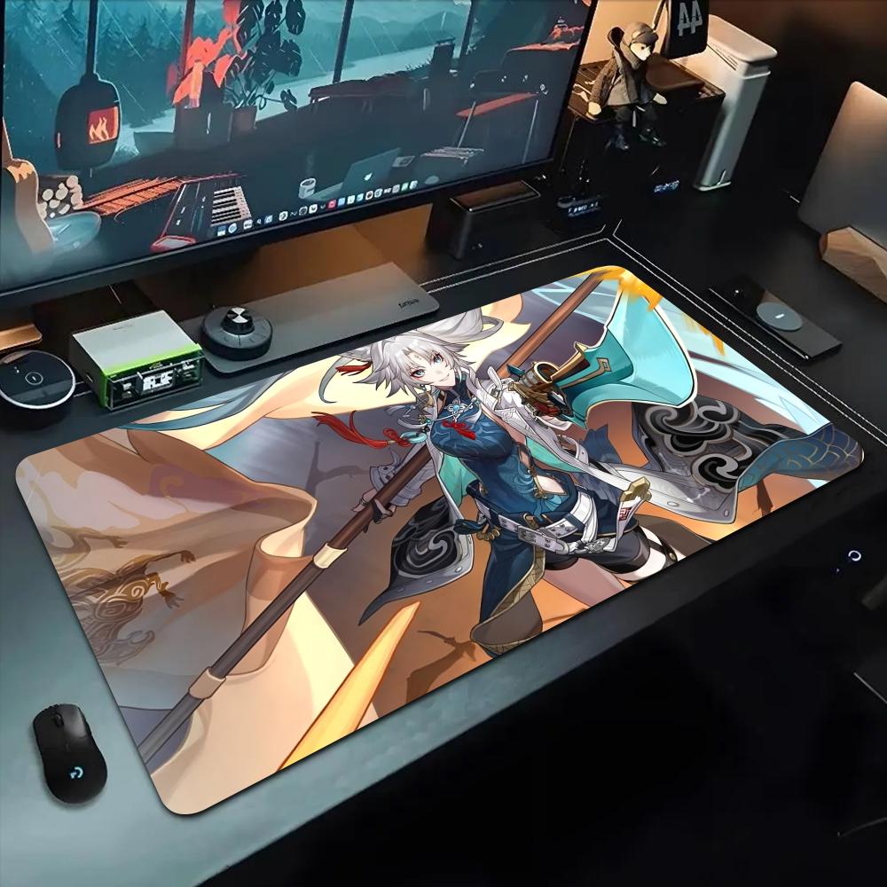 Feixiao Mouse Pad 500X1000 Mm Large Gaming Mousepad Gamer XL Rubber Otaku Keyboard Pad Laptop Desk Mat