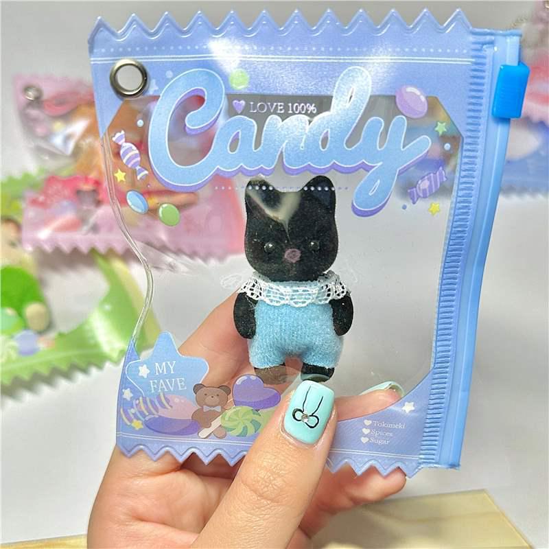 Morinaga Candy Charm Poodle Bear Doll Case & Display Organizer
