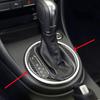 Real Carbon Fiber Car Gear Panel Cover Trim For Volkswagen VW Beetle 2012- Car Shift Panel Sticker Auto Inner
