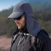 Sun Protection Fishing Baseball Cap Detachable Shawl Shade Hat Waterproof Sun Hat  for Men Women