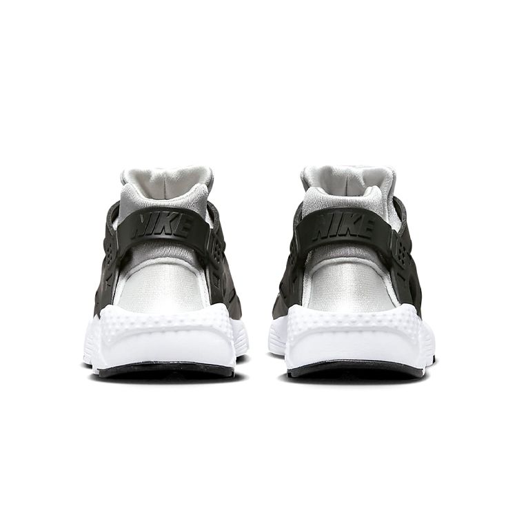 Nike Huarache Run GS Big Kids Black Neutral Grey White 654275-044