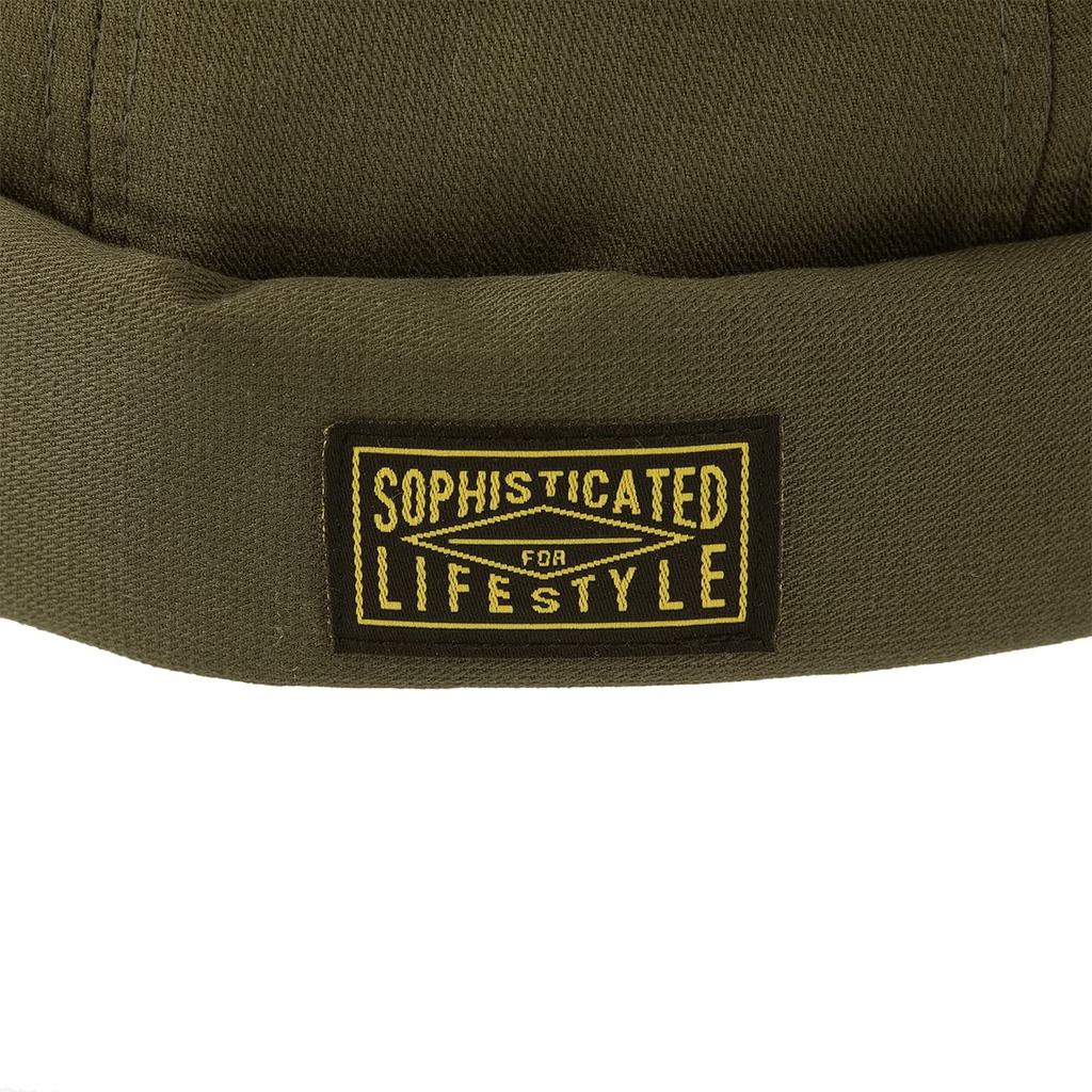 Basic Enchi Black Tag Fisherman Cap Roll Cap Fisherman Cap Hand Washable Tag Name Cap Brimless Cap Hat Antibacterial Deodorizing One Size Fits All