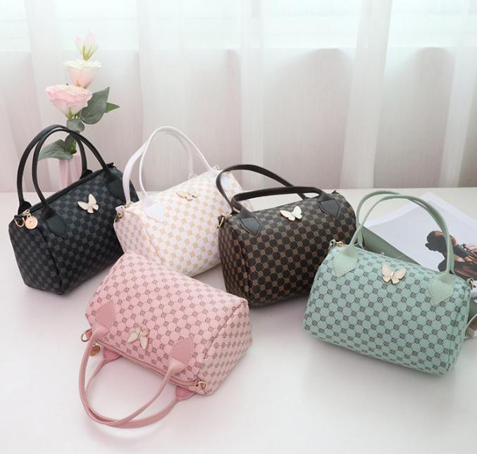 Elegant Ladies Crossbody Bag Trendy Korean Shoulder Messenger Bag Women Handbags PU Leather