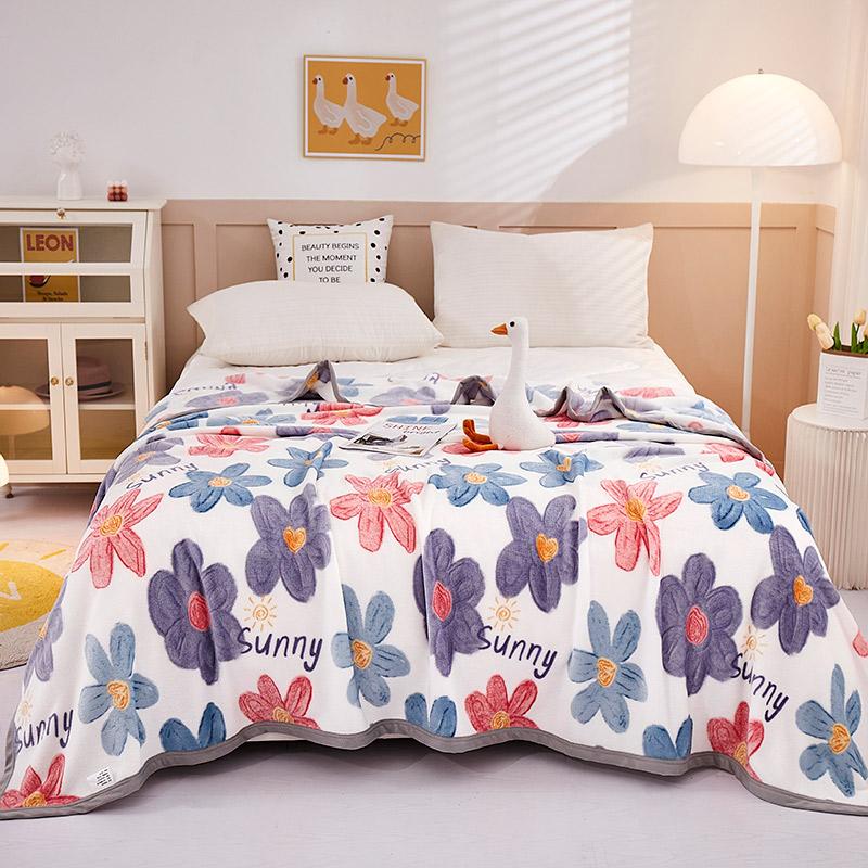 Cartoon Astronaut Blanket Space Rocket Planet Throw Blanket Gift for Girl Boys Super Warm Soft Plush Lightweight Flannel Blanket