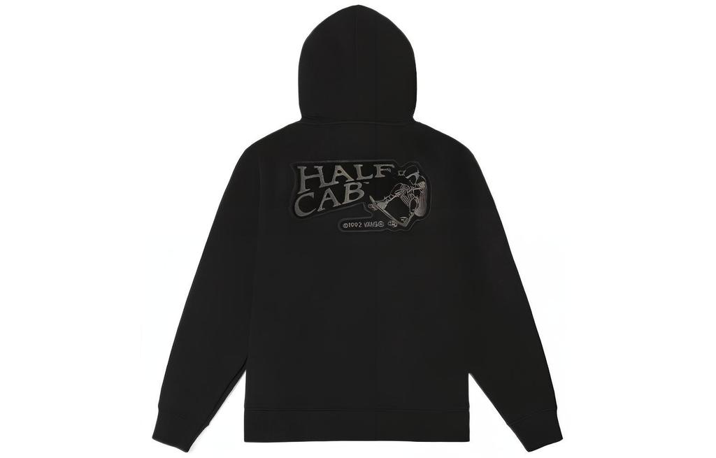 Vans Sweatshirts Unisex Black Hooded Moderate Regular VN000632BLK