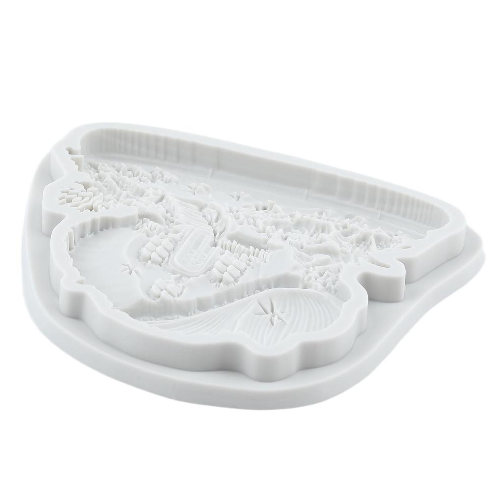 Shell House Silicone Mold Conch House Fondant Molds Cake Decorating Tools Theme Cake Dessert Decorated Chocolate Candy Mold