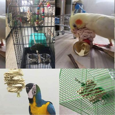 Hanging Chewing Toy For Parrots Multipurpose Birds House Hanging Decoration Birds Cage Accessories
