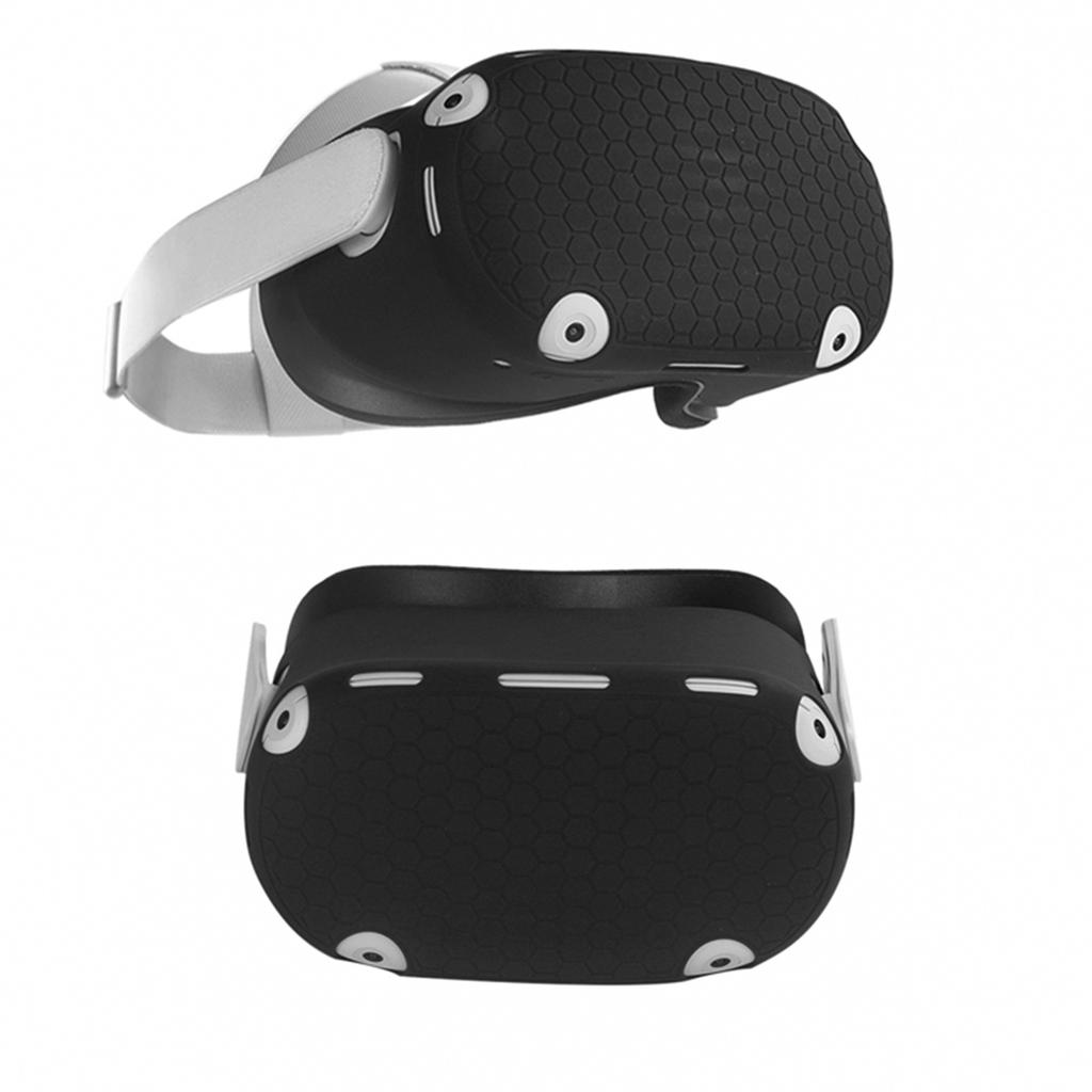 For Oculus Quest 2 Silicone Protective Cover Set 7 In 1 Anti-Leakage Nose Pad Mask Case Replacement Vr Silicone Case Accessories