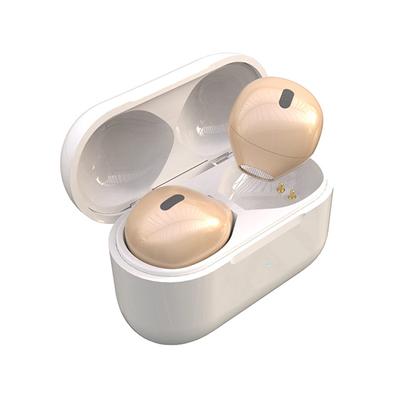 SZHTFX Stealth Mini Separate Left and Right Automatic IPX5 Bluetooth Compatible with and iPad Earbuds, Skin-Tone, Size, Ultra-Small, Earbuds, Pairing,