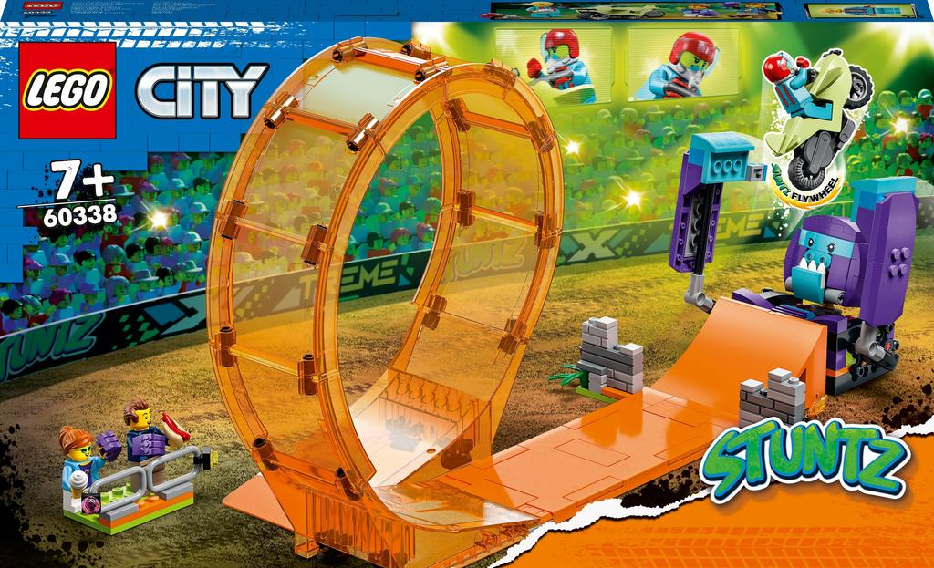 Lego City. Crushing Stunt Loop with Chimp 60338