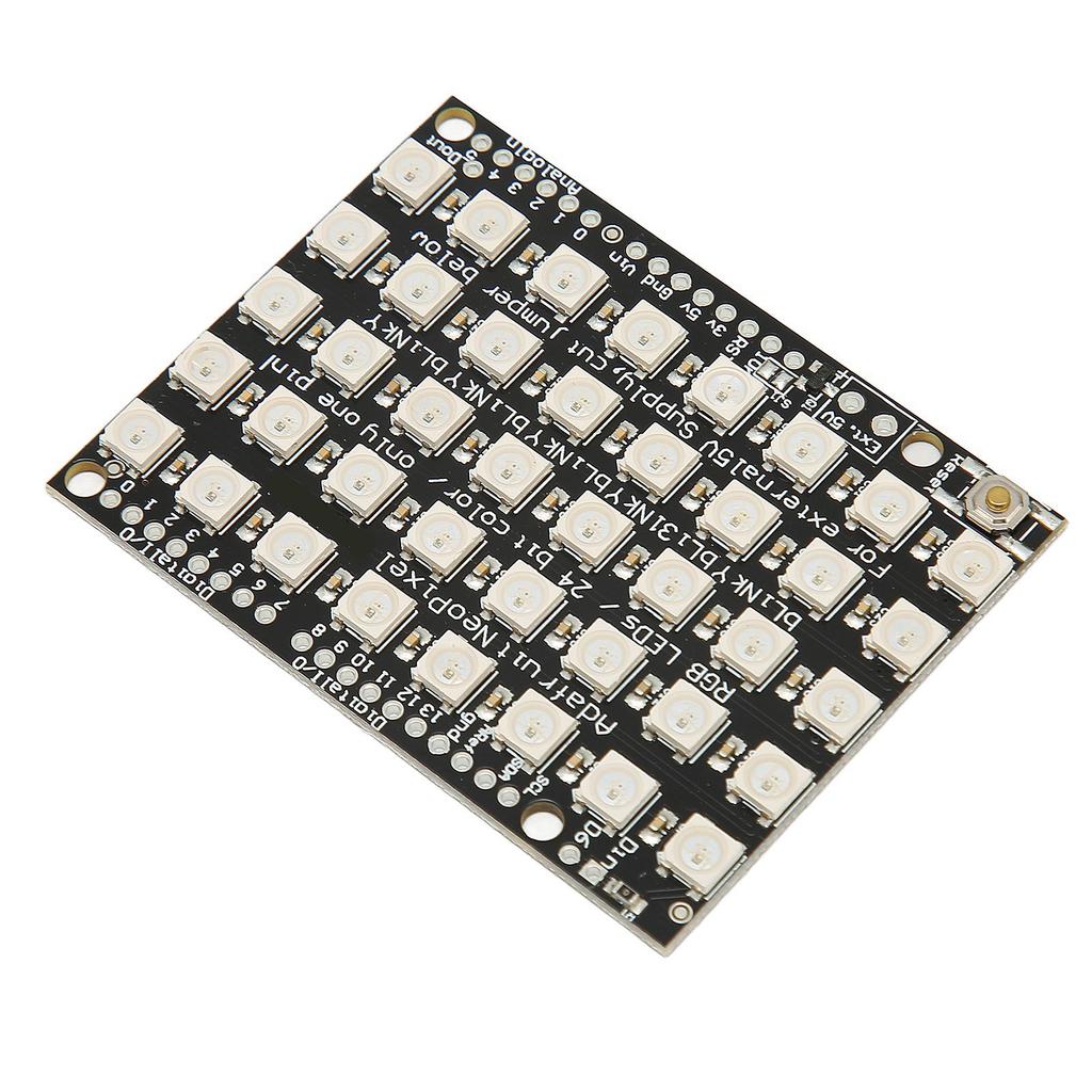 WS2812B 5050 RGB LED mit integriertem Treiber 5x8 40 Bits Vollfarb-Licht-Entwicklungsplatine für Hotel