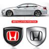 1 tk 3D metallist auto uksekilbi embleem auto kere märgi kleebis stiil Honda Fit Mugen Insight Type S R VTEC DOHC Modulo Vezel Legend RR Si jaoks