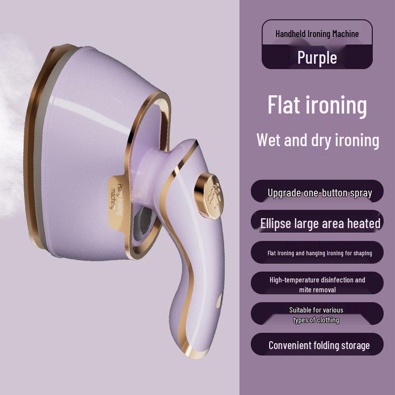 Přenosná ruční elektrická žehlička - Ideální pro domov, kolej a cestování. Ideální dárek!