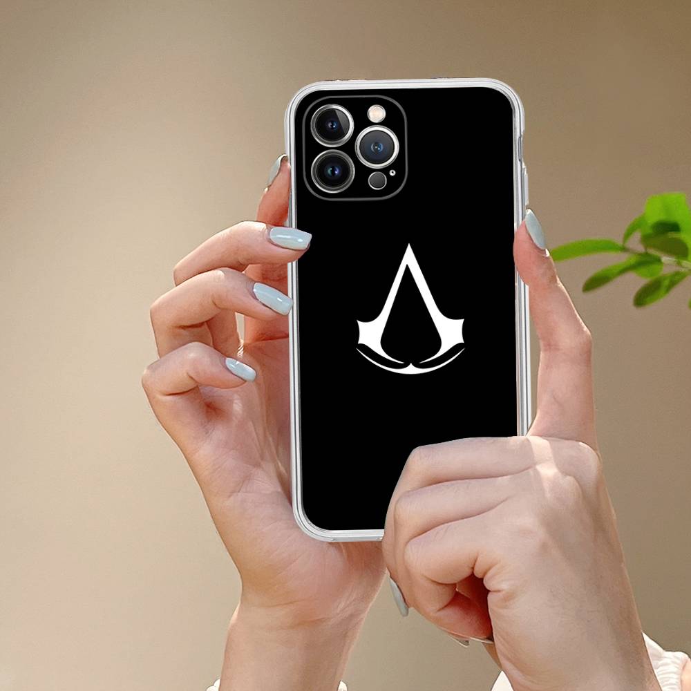 A-Assassin S-Creed Gaming Transparent TPU Phone Case For IPhone 17 11 12 13 14 15 16 Pro Max 16 Plus Cover