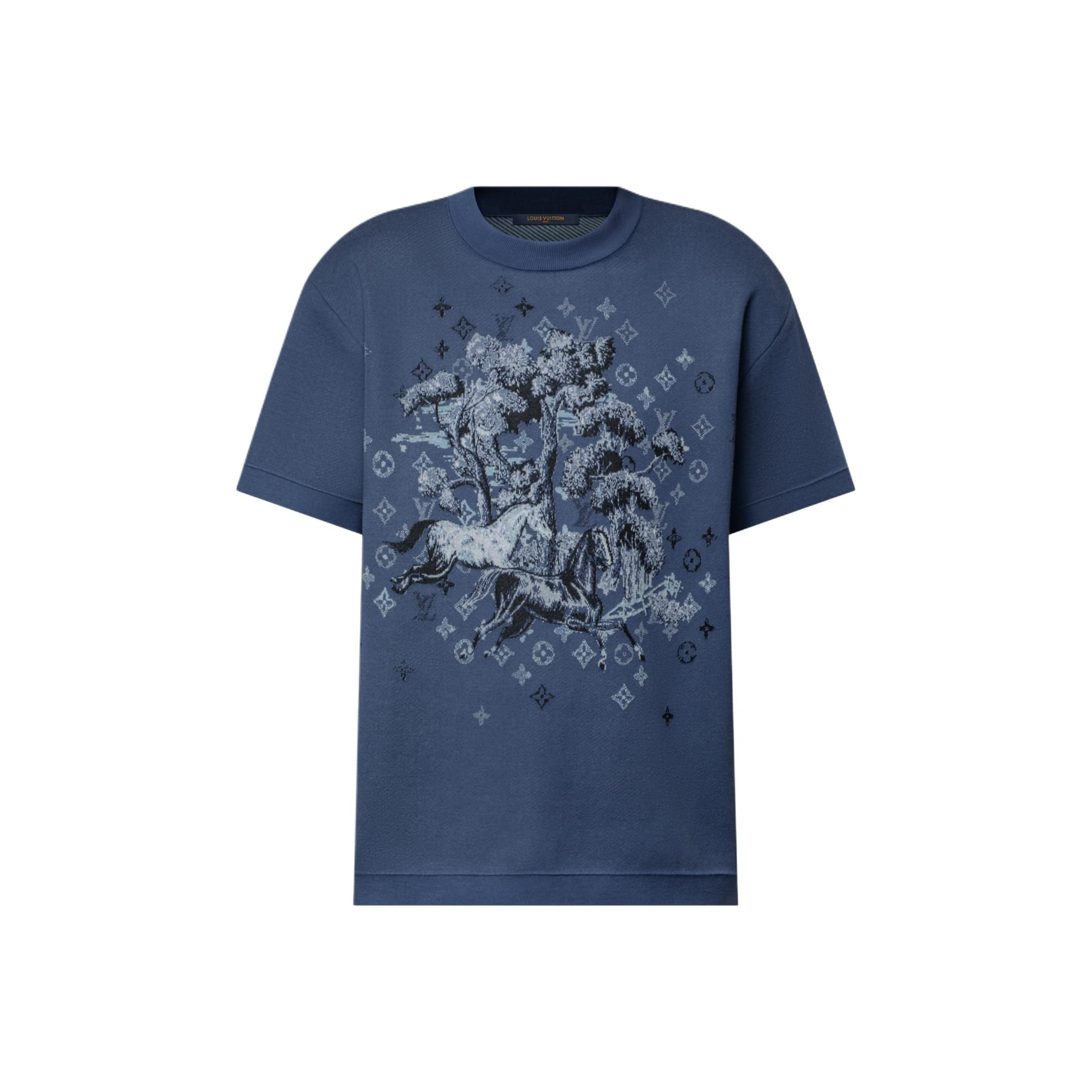 LOUIS VUITTON T Shirts Men`s Blue
