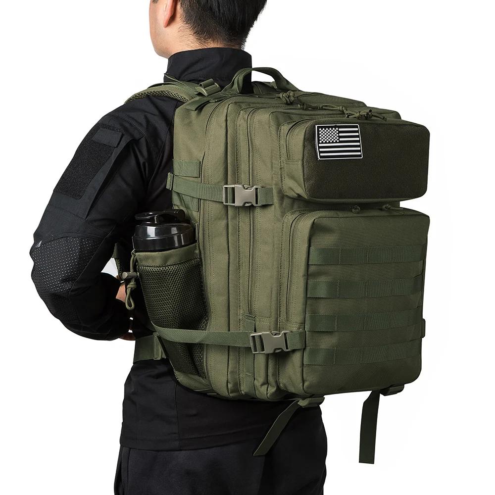 Backpack Army Bag Hunting Backpack for Men Outdoor Hiking Rucksack Witch Bottle Holder