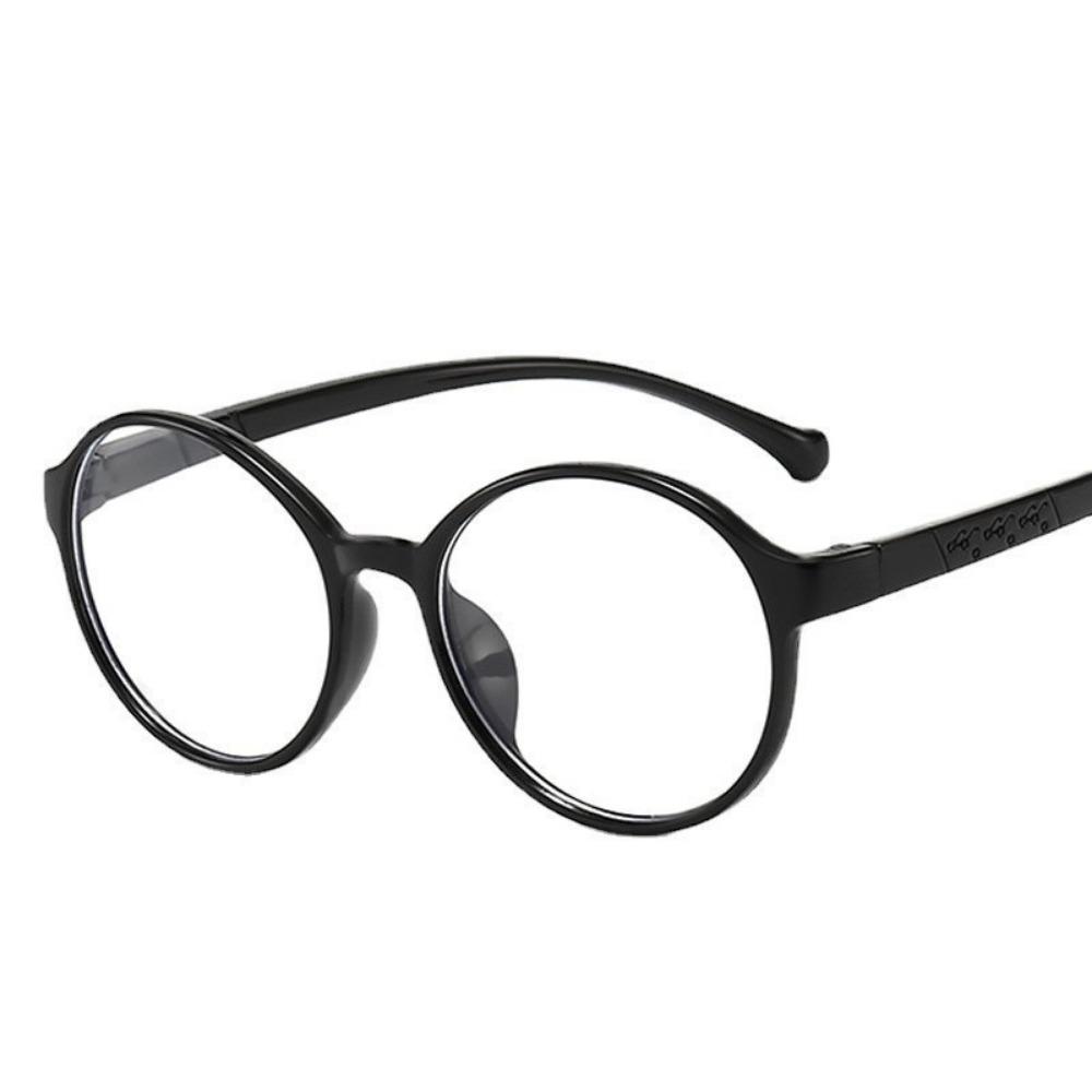 Round Anti Radiation Silicone Glasses for Kids 3-12Years Old Computer Anti-blue Light Eyeglasses
