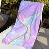 Colourful Mermaid Tail Art Towel Sports Quick Dry Travel Camping Gear Sandproof Soft Light Large Beach Towel
