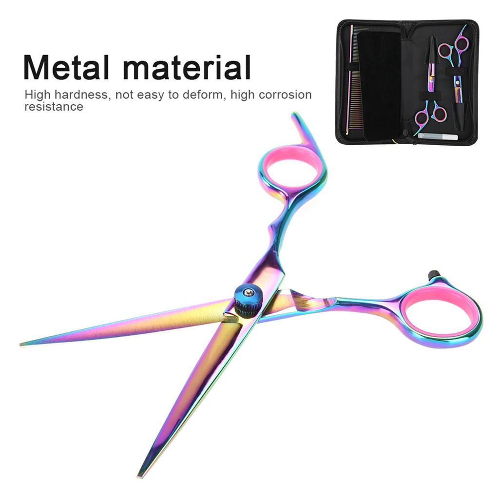 Professional Pet Dog Hair Cutting Thining Curved Scissors Grooming Hairdressing Shear