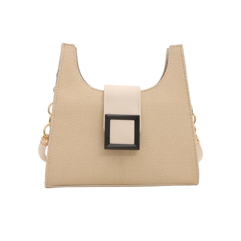 Elegant Urban Chic Small Pu Shoulder Bag For Women 2024 Summer Fashion
