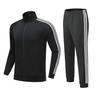 Unisex Long-Sleeve Stand Collar Sports Jacket & Training Suit Set - Autumn/Winter Collection