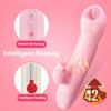 7 Frequency Automatic Retractable Tongue Licking Vibrator Smart Heating Female Masturbation Vibrator Adults Sex Toys For