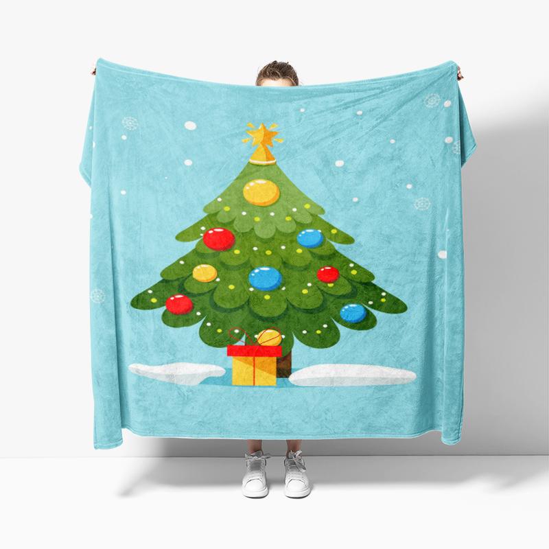 Wohndekoration Plüsch Überwurf Sofadecke Tagesdecke Bett flauschig weiche Decken Dekor Plaid Modern Halloween Frohe Weihnachten Winter