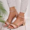 Fashion Women High Heels Sandals 2025 New Fashion Party Shoes for Women Comfortable Open Toed Thin Heels Sandals Designer Luxury Sandals