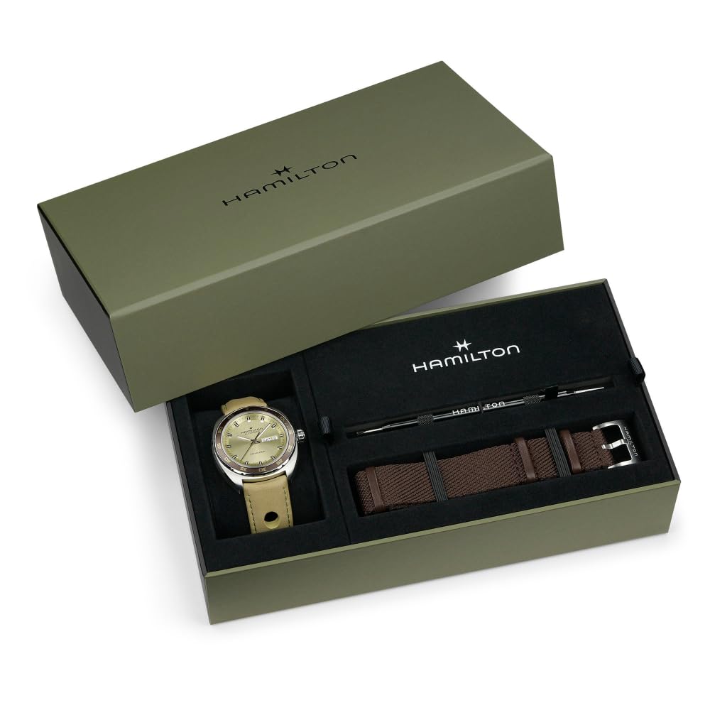 HAMILTON Uhr Normale Garantie American Classic Pan Euro Day Date Mechanisch Automatischer Aufzug H35445860 Gent Importiert [Hamilton] [Normales Produkt]