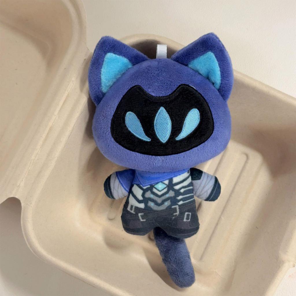 Soft Plush Character Doll Stuffed Toy with Detailed Outfit Design and Compact Size Suitable for Display and Collection Purposes