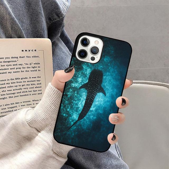 Whale Sharks Fish Phone Case For iPhone 17 Air 16 15 14 13 12 11 Pro Max Plus Max Cover Shell coque