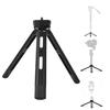 Aluminium Alloy Mini  Desktop Tripod Adjustable 14"" Screws for SLR Mirrorless Camera Mobile