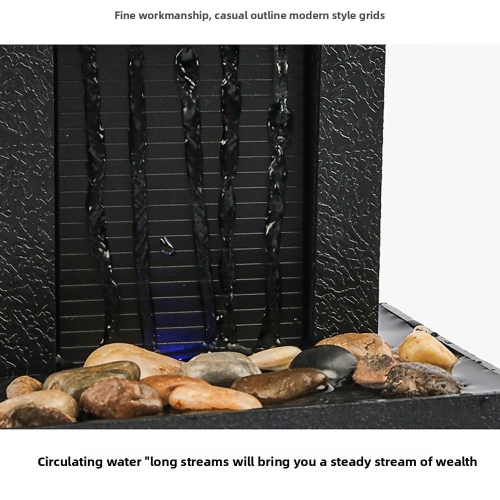 Battery/Plugged in Water Fountain ABS Flowing Water Ornaments  Home Decoration