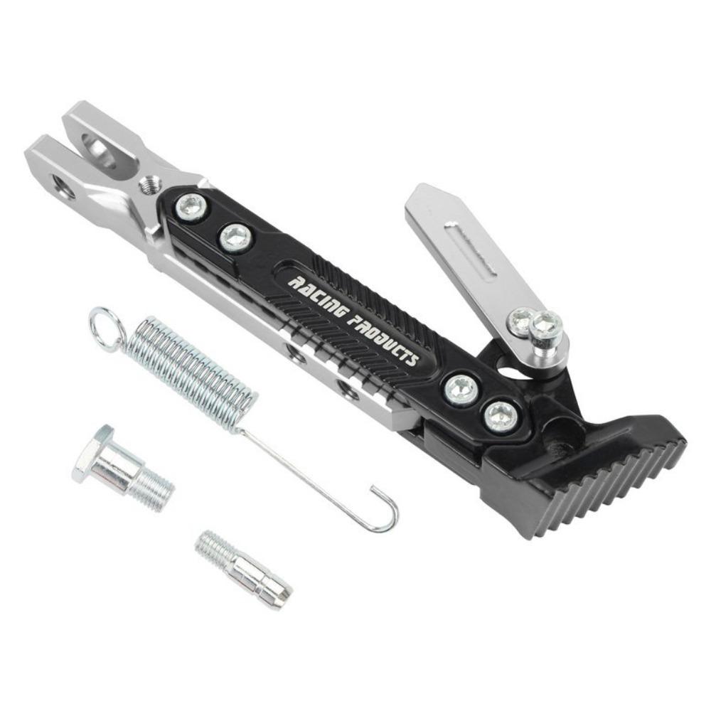 Anti Slip Scooter Kickstand Single Side Support Aluminum Side Bracket Outdoor Cycling Accessory