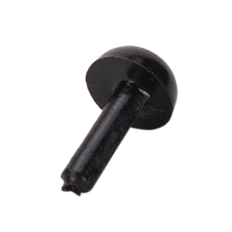 100 Pcs/Set Plastic Black Eyes For Bear Doll Animal Puppet Diy Black Eyes 4 Size