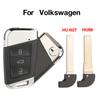 Jingyuqin Keyless Go Remote Car Key Shell For VW Golf 7 GTI MK7 GOLF7 Touran Sharan Passat Polo Skoda Octavia Yeti Superb Seat