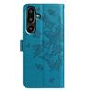 For Samsung Galaxy M16 5G/F16 5G Case Butterfly Imprinted Wallet Stand PU Leather Flip Phone Cover with Strap