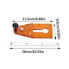 Professional Flush Trim Router Bit For Circular Milling And Beveling Featuring Quick Positioning Design Ergonomic Handle Stainless Steel Base Plate
