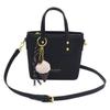 2025 New Bag Women's Bag Trendy Fashion Small Square Bag Popular Plush Pendant Shoulder Messenger Bag Premium Feeling Bag