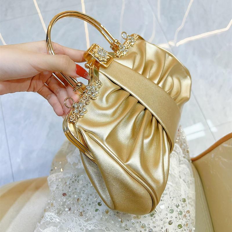 2025 Luxury High-end Party Cloud Women's Evening Cluch Bags Lady Wedding Prom diamonds Dinner Handbags Trend Shoulder Bags