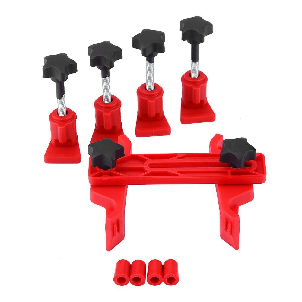 5pcs Car Dual Cam Clamp Camshaft Lock Holder Kit Engine Cam Timing Locking Tool Set