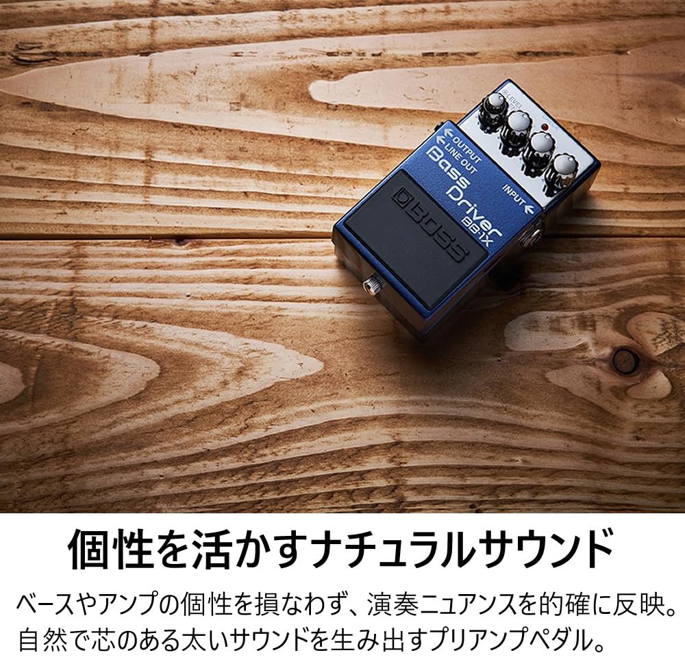 BOSS Effect Dedicated Adapter and VOX Guitar Cable BB-1X Pedal, PSA-100S2, VGS-30 (3-piece Set)