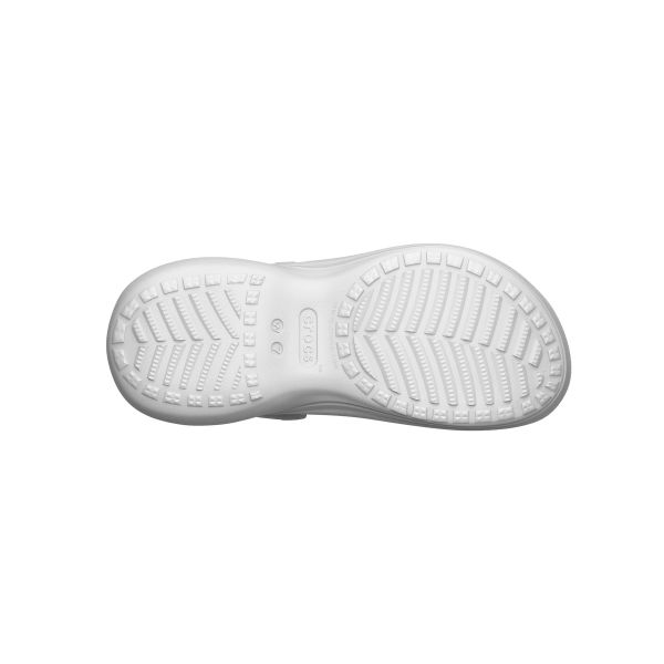 Crocs Zueco Clásico Bae Blanco (De las mujeres) Zapatillas de Mujer 206302-100